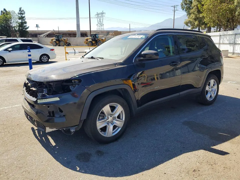 2022 Jeep Compass VIN 3C4NJCBB8NT198629 фото 1