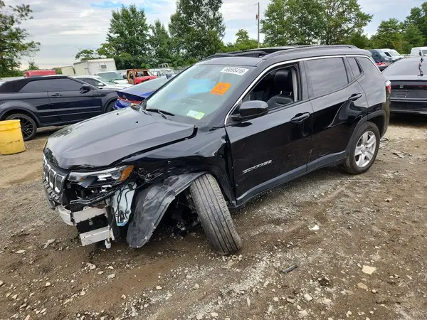 3C4NJDBB2NT169584 — 2022 Jeep Compass, Передняя часть (Front End), фото до ремонта