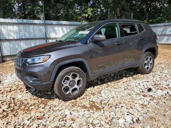 3C4NJDDBXNT144719 — 2022 Jeep Compass, Передняя часть (Front End), фото до ремонта