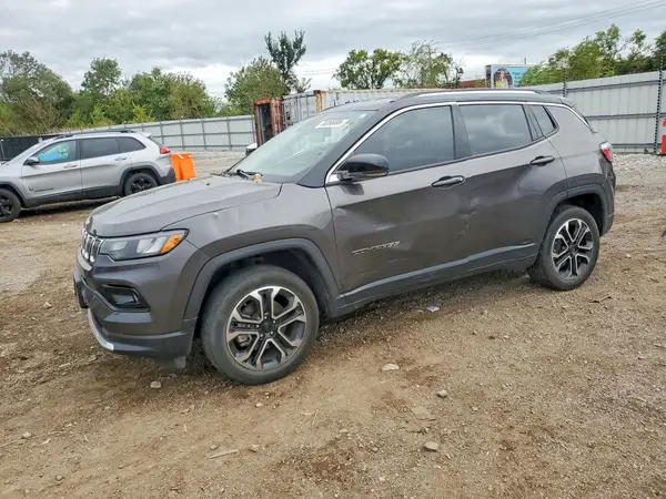 3C4NJDCB8NT114684 — 2022 Jeep Compass, Крыша (Top/Roof), фото до ремонта