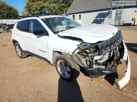 2022 Jeep Compass Latitude VIN 3C4NJDBB8NT178113 фото 4