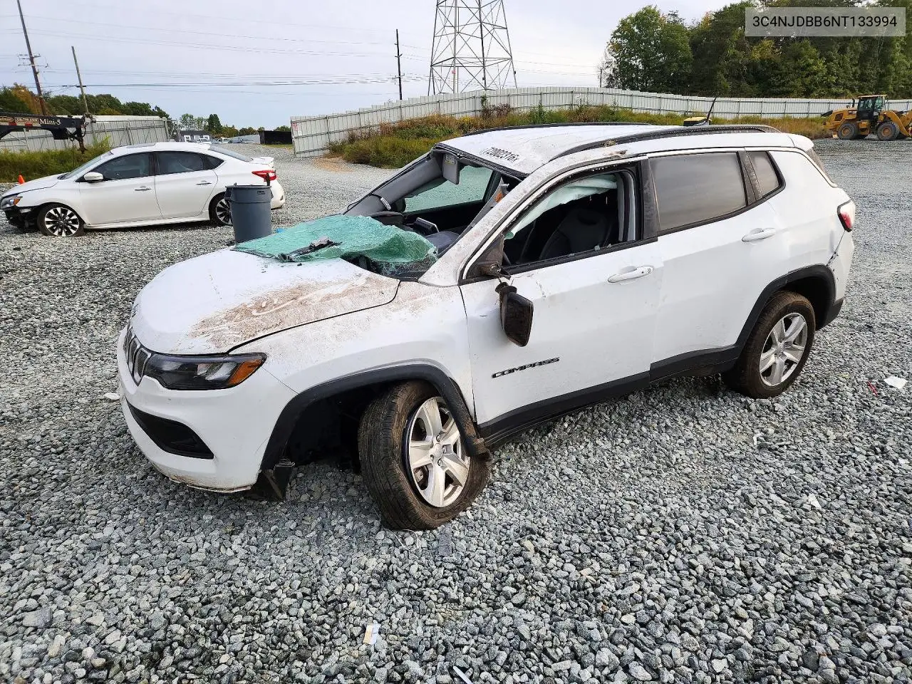2022 Jeep Compass Latitude VIN 3C4NJDBB6NT133994 фото 1
