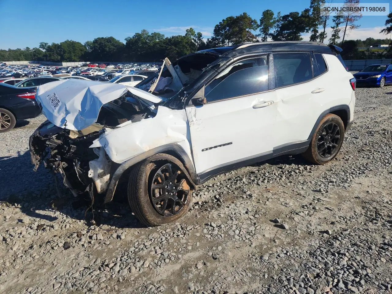 2022 Jeep Compass Latitude VIN 3C4NJCBB5NT198068 фото 1