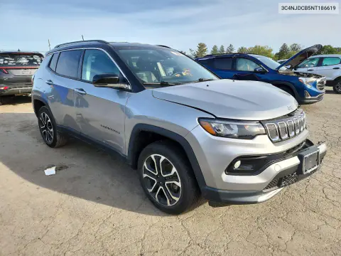 2022 Jeep Compass Limited VIN 3C4NJDCB5NT186619 фото 4