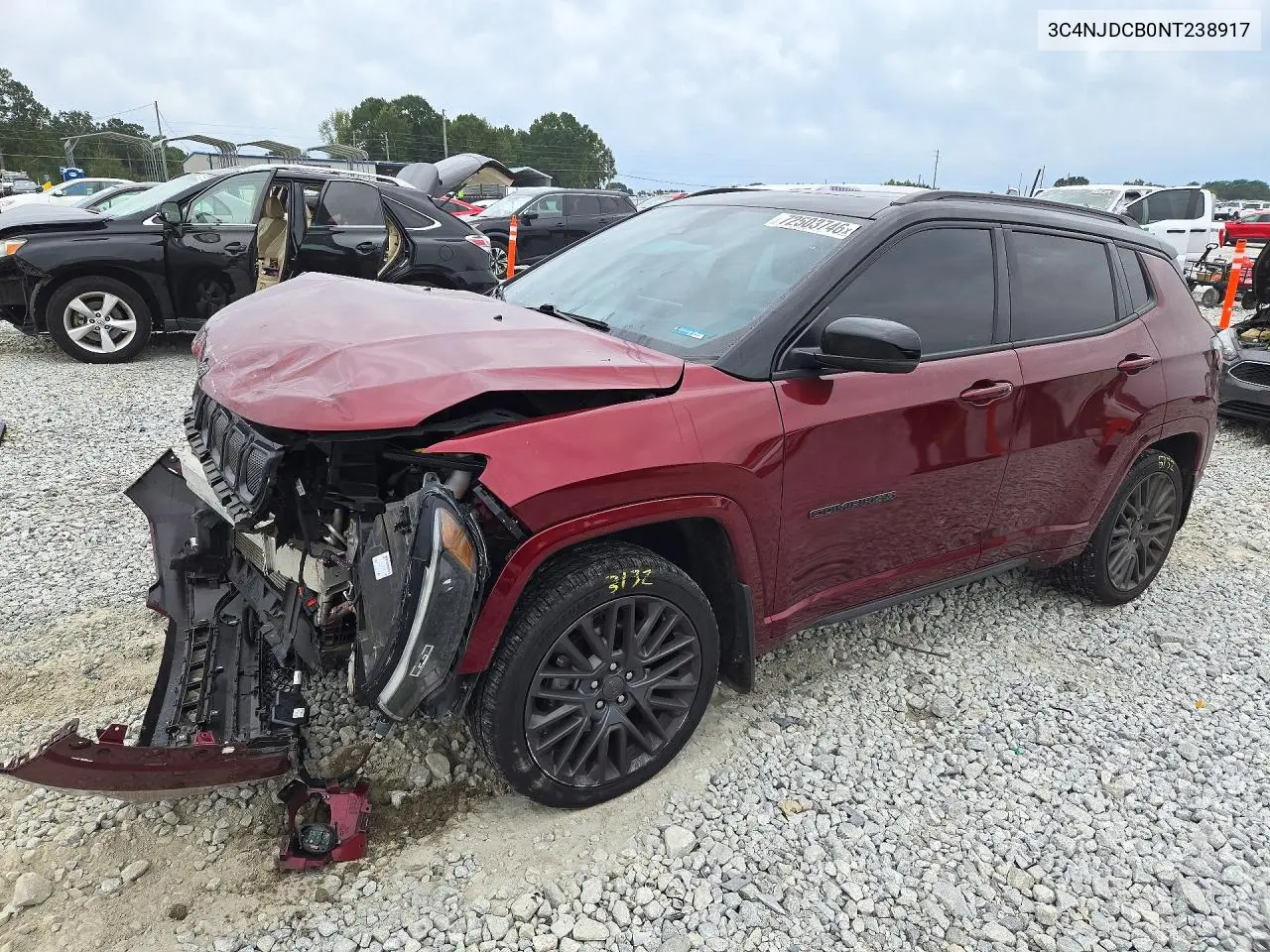 2022 Jeep Compass Limited VIN 3C4NJDCB0NT238917 фото 1
