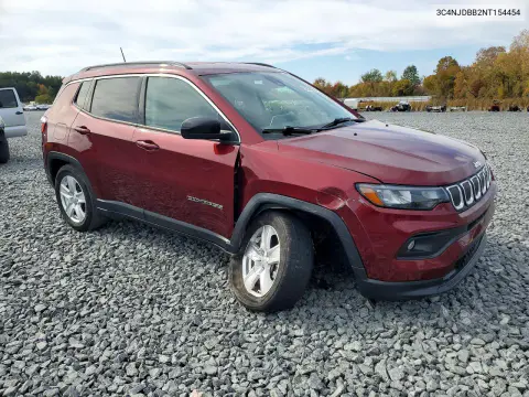 2022 Jeep Compass Latitude VIN 3C4NJDBB2NT154454 фото 4