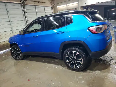 3C4NJDCBXNT172974 — 2022 Jeep Compass, фото 2 с аукциона Copart, Сторона