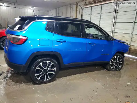 3C4NJDCBXNT172974 — 2022 Jeep Compass, фото 3 с аукциона Copart, Сторона