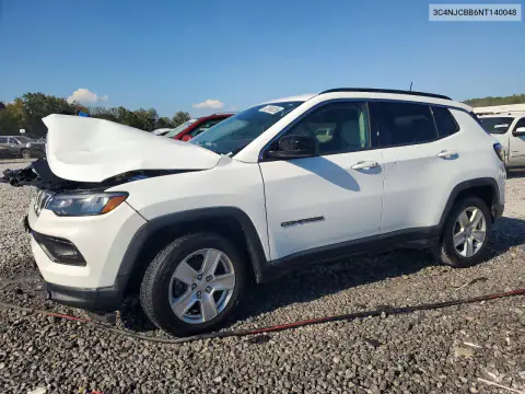 3C4NJCBB6NT140048 — 2022 Jeep Compass, Боковая часть, фото до ремонта
