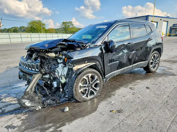 3C4NJDCN4PT508387 — 2023 Jeep Compass, Передняя часть (Front End), фото до ремонта