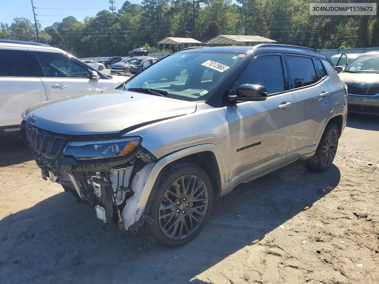 2023 Jeep Compass Limited VIN 3C4NJDCN6PT535672 фото 1