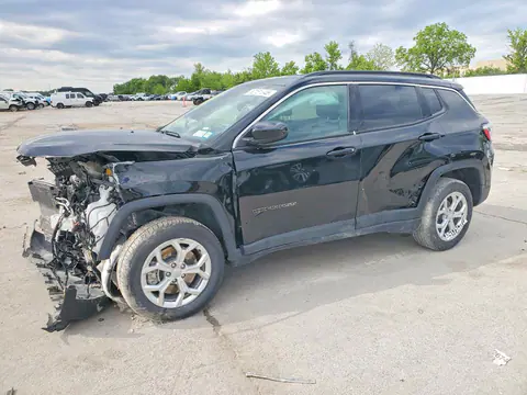 3C4NJDBN3RT133077 — 2024 Jeep Compass, Передняя часть (Front End), фото до ремонта