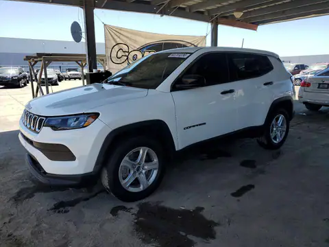 3C4NJDAN2RT601205 — 2024 Jeep Compass, Передняя часть (Front End), фото до ремонта