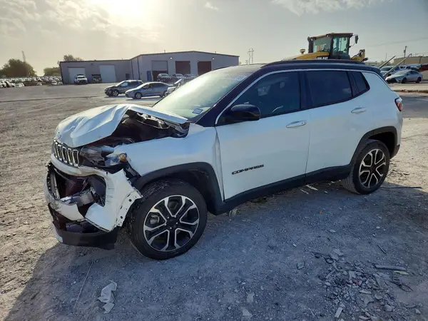 3C4NJDCN7RT610172 — 2024 Jeep Compass, Передняя часть (Front End), фото до ремонта