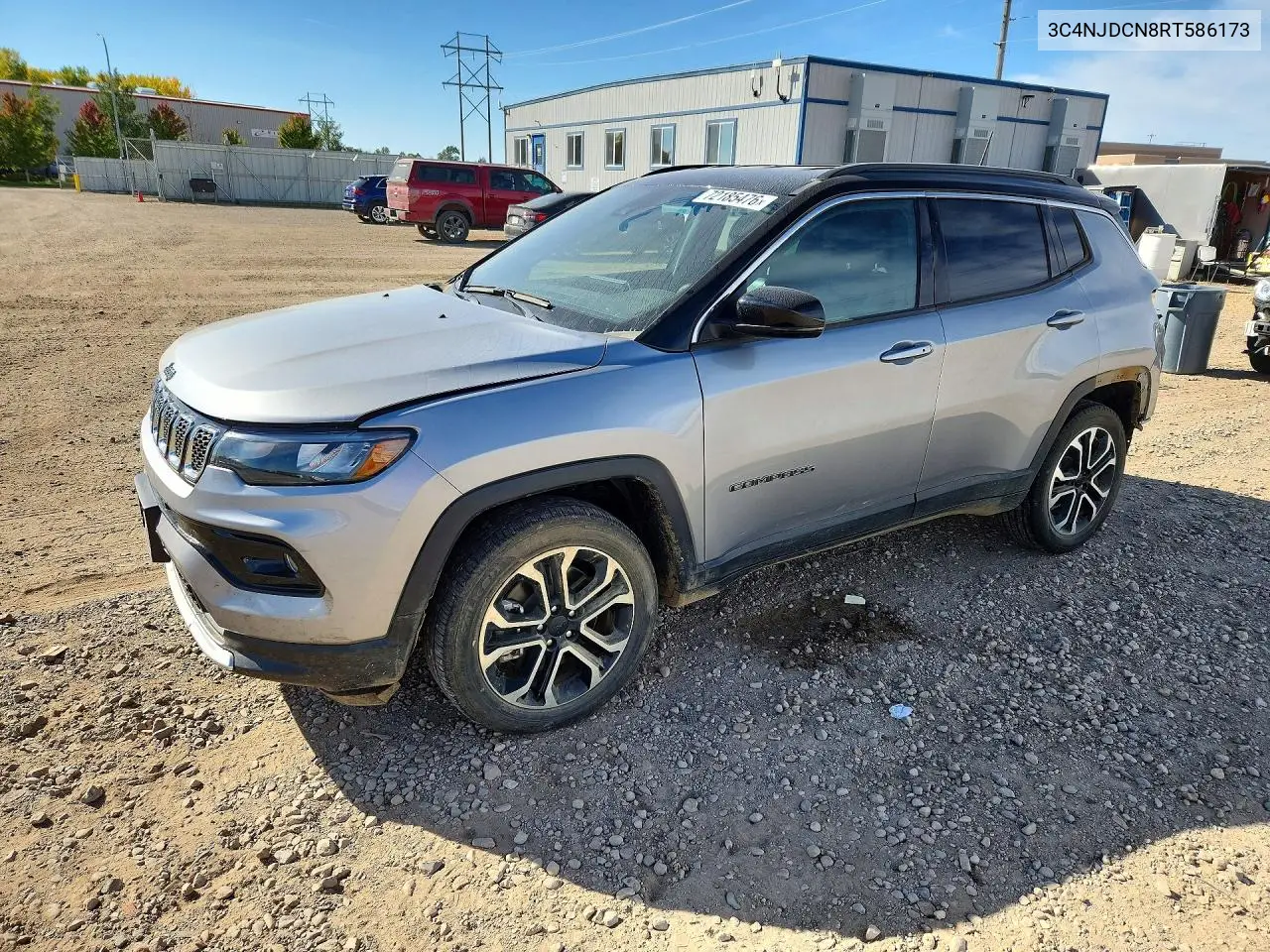2024 Jeep Compass Limited VIN 3C4NJDCN8RT586173 фото 1