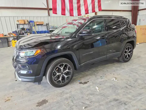 3C4NJDCN0ST557790 — 2025 Jeep Compass, Передняя часть, фото до ремонта
