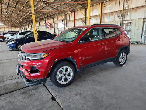 3C4NJDBN5ST547922 — 2025 Jeep Compass, Передняя часть (Front End), фото до ремонта