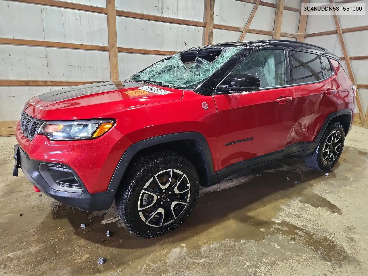 2025 Jeep Compass Trailhawk VIN 3C4NJDDN5ST551000 фото 1
