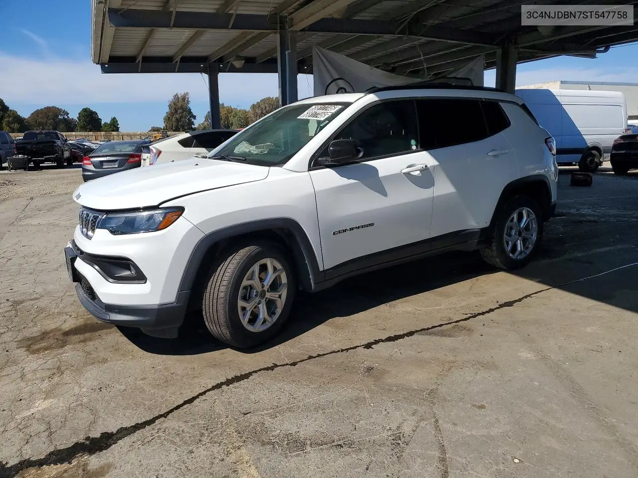 2025 Jeep Compass Latitude VIN 3C4NJDBN7ST547758 фото 1