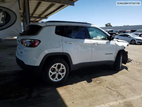 2025 Jeep Compass Latitude VIN 3C4NJDBN7ST547758 фото 3