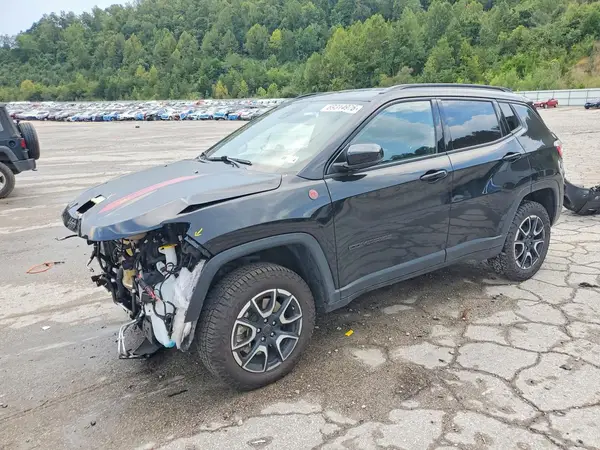 3C4NJDDN6ST551233 — 2025 Jeep Compass, Передняя часть (Front End), фото до ремонта