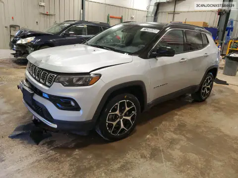 3C4NJDCNXST584639 — 2025 Jeep Compass, Передняя часть, фото до ремонта