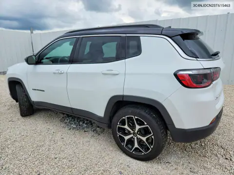 3C4NJDCN2ST615463 — 2025 Jeep Compass, фото 2 с аукциона Copart 14.10.2026, Передняя часть