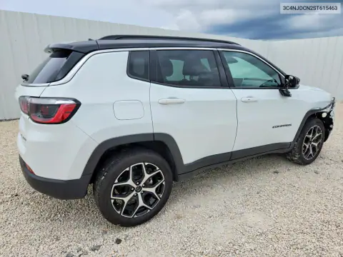 3C4NJDCN2ST615463 — 2025 Jeep Compass, фото 3 с аукциона Copart 14.10.2026, Передняя часть