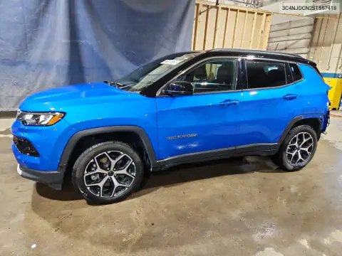 3C4NJDCN2ST557418 — 2025 Jeep Compass, Задняя часть, фото до ремонта