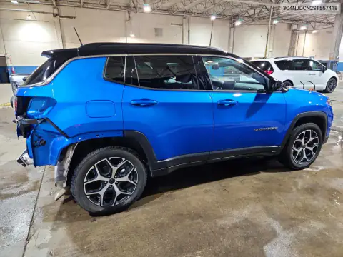 3C4NJDCN2ST557418 — 2025 Jeep Compass, фото 3 с аукциона Copart 14.10.2026, Задняя часть