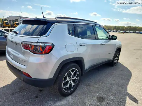 3C4NJDCN5ST524378 — 2025 Jeep Compass, фото 3 с аукциона Copart 19.10.2026, Передняя часть