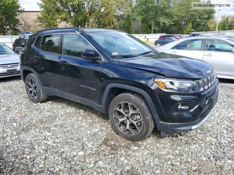 2025 Jeep Compass Limited VIN 3C4NJDCN0ST501199 фото 4