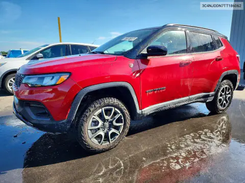 3C4NJDDN7TT186062 — 2026 Jeep Compass, Передняя часть, фото до ремонта