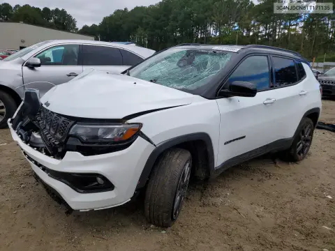 3C4NJDCN8TT171135 — 2026 Jeep Compass, Передняя часть, фото до ремонта