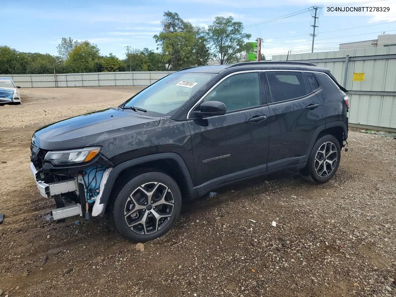 2026 Jeep Compass Limited VIN 3C4NJDCN8TT278329 фото 1