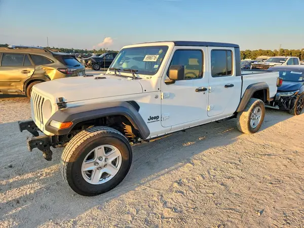 1C6HJTAG3LL115649 — 2020 Jeep Gladiator, Передняя часть (Front End), фото до ремонта
