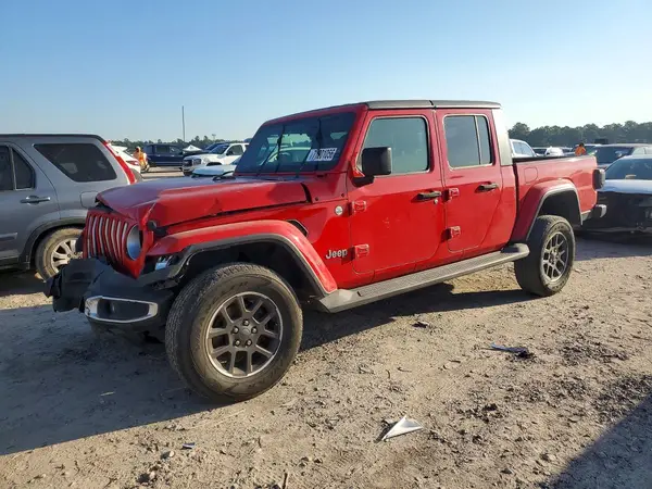 1C6HJTFG7LL104579 — 2020 Jeep Gladiator, Передняя часть (Front End), фото до ремонта