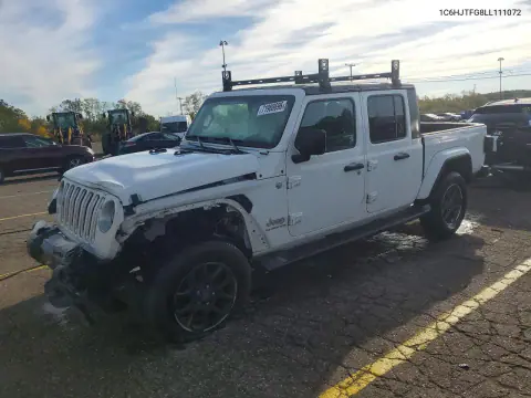 1C6HJTFG8LL111072 — 2020 Jeep Gladiator, Передняя часть, фото до ремонта