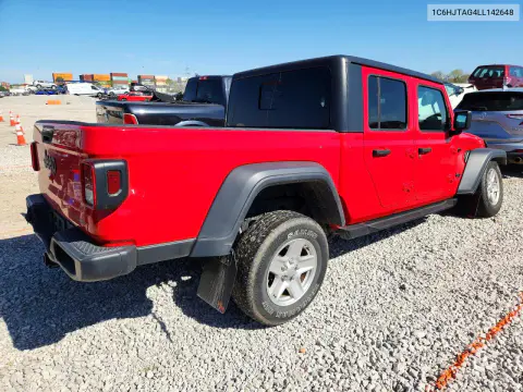 2020 Jeep Gladiator Sport VIN 1C6HJTAG4LL142648 фото 3