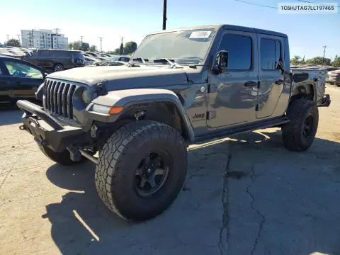 2020 Jeep Gladiator Sport VIN 1C6HJTAG7LL197465 фото 1