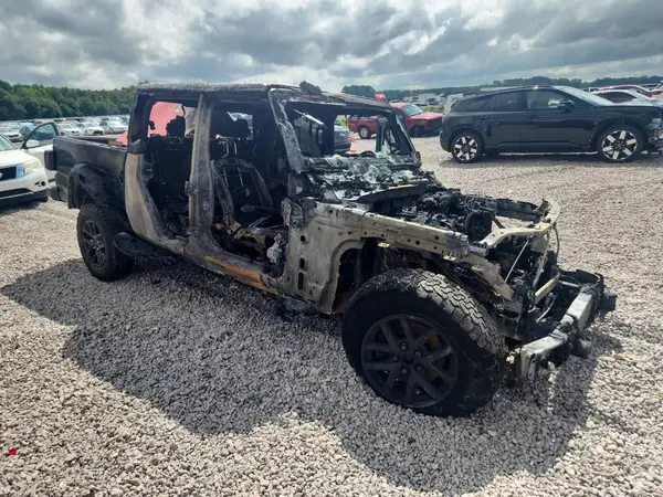 1C6HJTAG3ML596004 — 2021 Jeep Gladiator, фото 4 с аукциона Copart 13.10.2026, Пожар