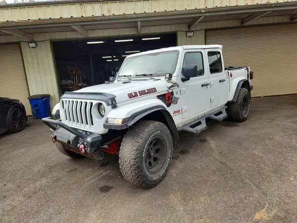 1C6HJTFG6ML518485 — 2021 Jeep Gladiator, Передняя часть (Front End), фото до ремонта