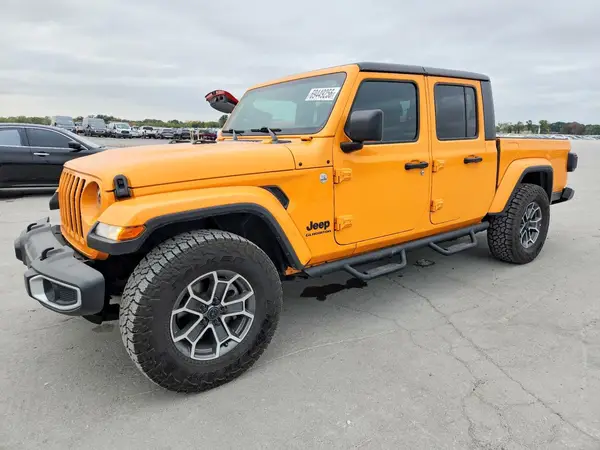 1C6HJTAG6ML543667 — 2021 Jeep Gladiator, Задняя часть (Rear End), фото до ремонта