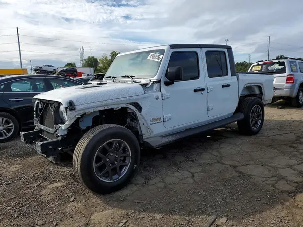 1C6HJTFG7ML507124 — 2021 Jeep Gladiator, Передняя часть (Front End), фото до ремонта