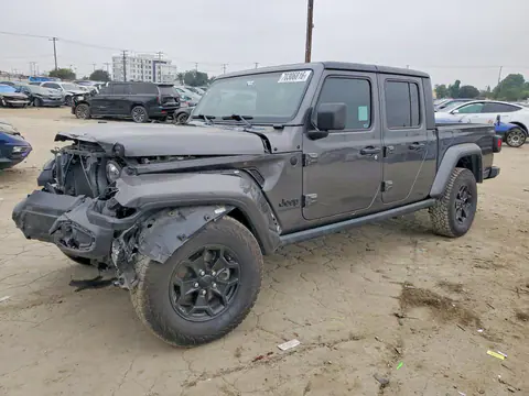 1C6HJTAG1ML609445 — 2021 Jeep Gladiator, Передняя часть (Front End), фото до ремонта