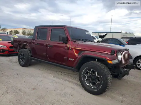 2021 Jeep Gladiator Overland VIN 1C6HJTFG5ML528392 фото 4
