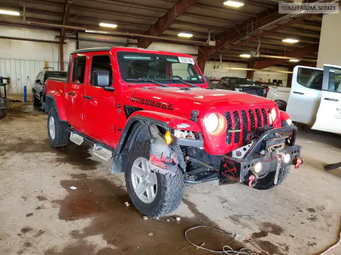 2021 Jeep Gladiator Sport VIN 1C6JJTAG2ML502423 фото 4