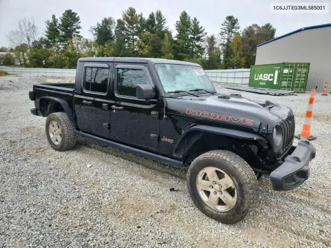 2021 Jeep Gladiator Mojave VIN 1C6JJTEG3ML585001 фото 4