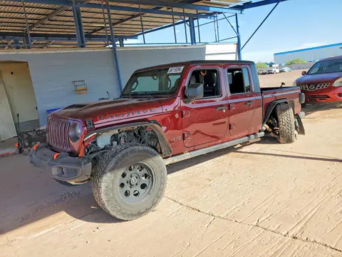 1C6JJTEG6NL127843 — 2022 Jeep Gladiator, Задняя часть (Rear End), фото до ремонта