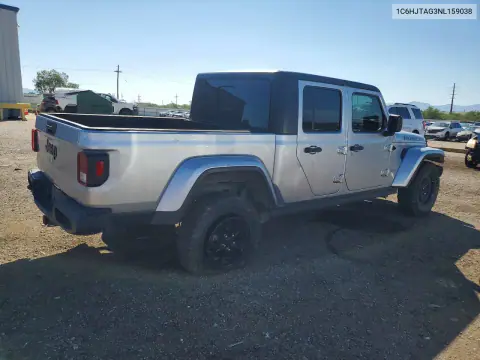 2022 Jeep Gladiator Sport VIN 1C6HJTAG3NL159038 фото 3